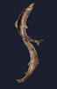 Fly Fishing - life size stainless steel