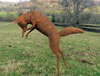 The Mole Catcher - Steel life size