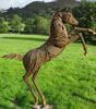 Forest Foal - corten weathering steel, life size